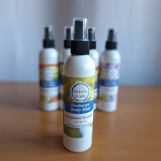Bergamot Mystique Deodorant Body Mist