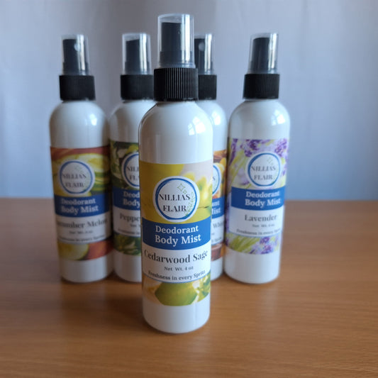 Cedarwood Sage Deodorant Body Mist
