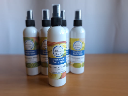 Cucumber Melon Deodorant  Body  Mist