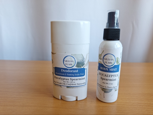 Eucalyptus Spearmint Deodorant &  Body Mist