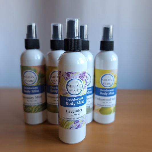 Lavender Deodorant Body Mist